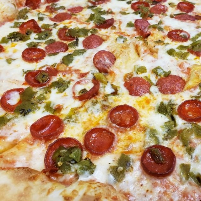 New Mexican Pizza.