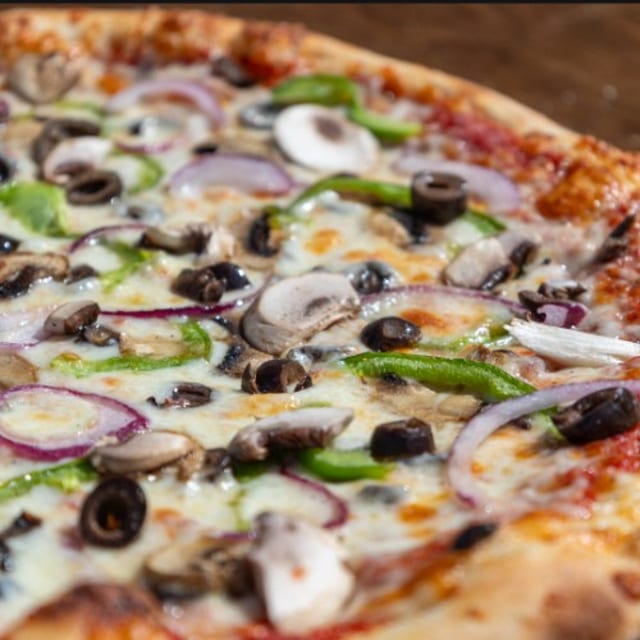 The Veggie Pizza.