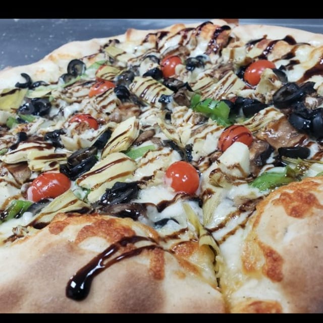 Mediterranean Pizza.